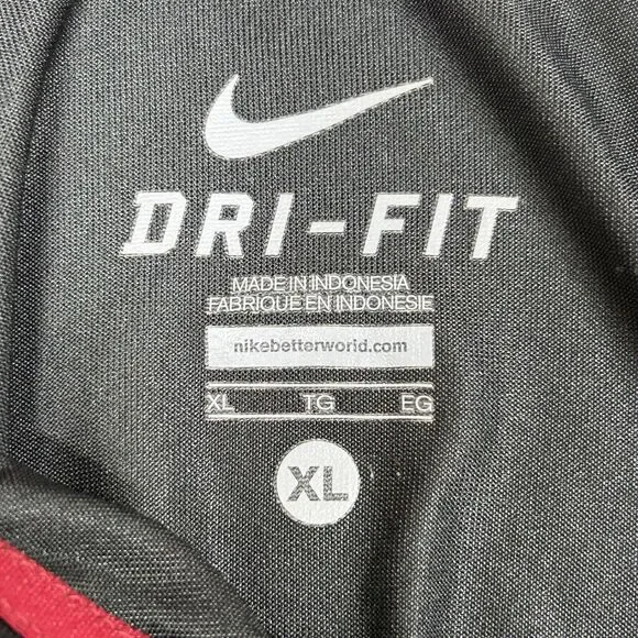 Nike Alabama Crimson Tide Polo Shirt Men’s Extra Large Gray Dri-Fit Team Issued - Picture 8 of 10